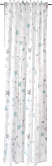 HOMING Vorhang »Stars«, (1 St.), blickdicht, Kinderzimmer, Sterne, Babyzimmer