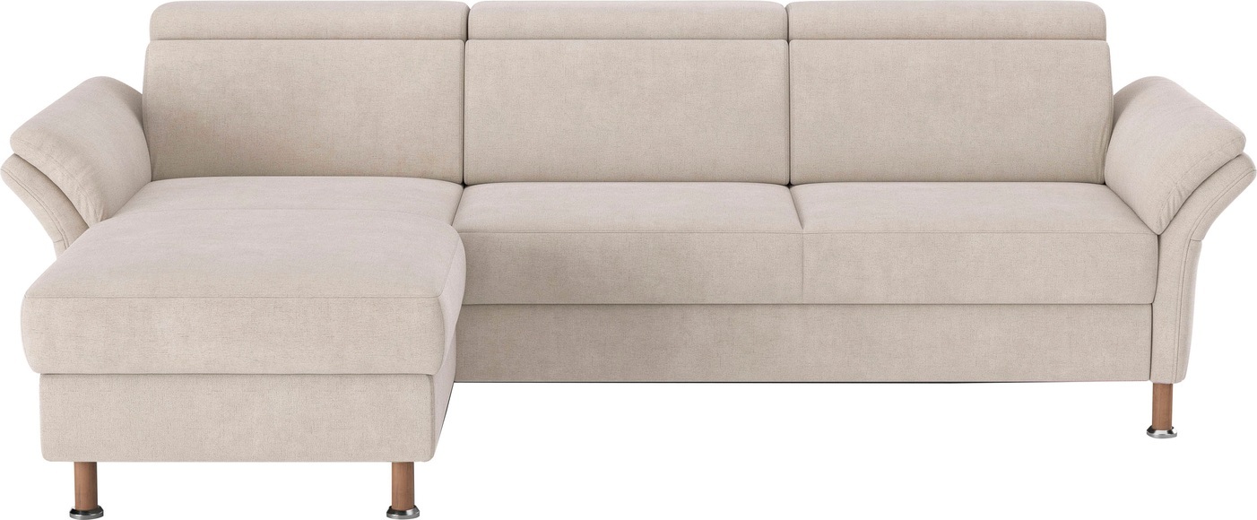 Home affaire Ecksofa »Calypso L-Form« mit motorischen Funktionen im Sofa und Recamiere