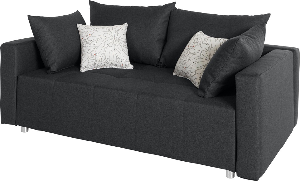 COLLECTION AB Schlafsofa, lässt sich schnell und einfach in ein bequemes Bett umwandeln, inklusive Bettkasten und Federkern