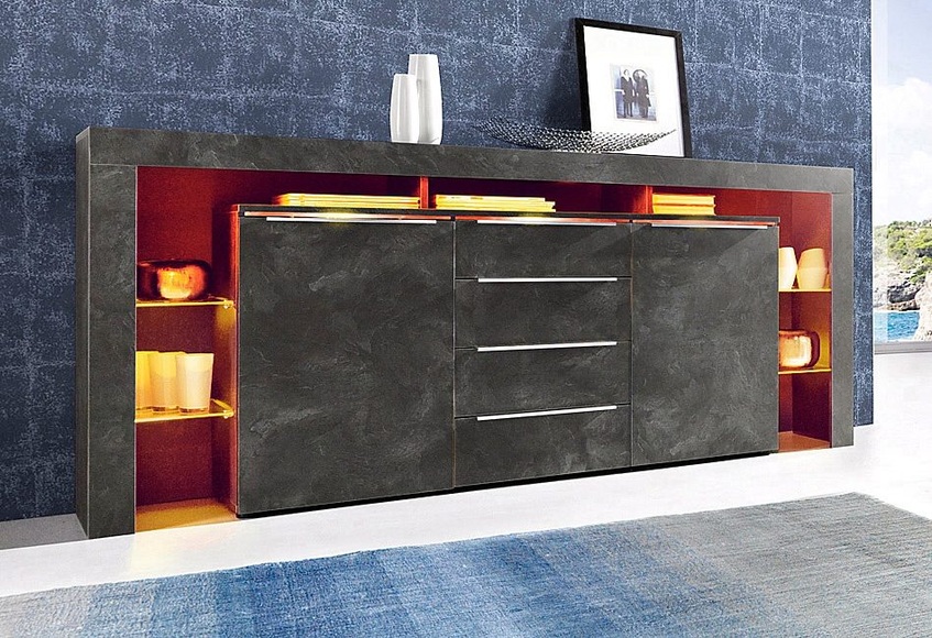 borchardt Möbel Sideboard, (192 oder 220 cm)