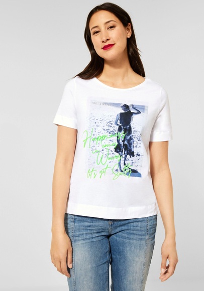 STREET ONE T-Shirt, mit Fotoprint im Vorderteil