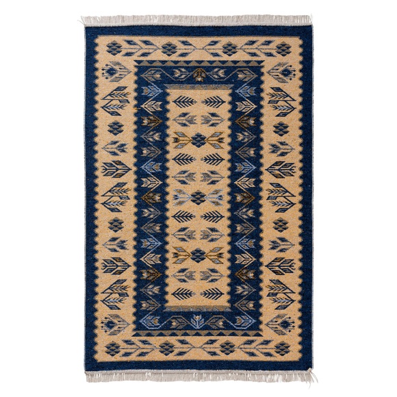 Sehrazat Teppich »Tulum 9920«, rechteckig, 5 mm Höhe, Wendeteppich, waschbar, Wohnzimmer