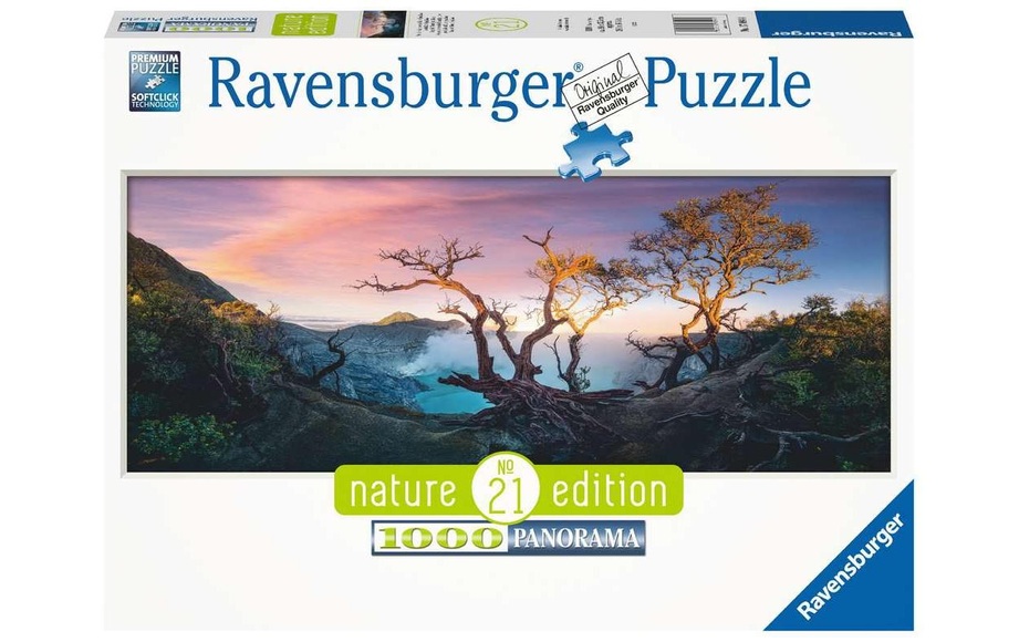 Ravensburger Puzzle - Schwefelsäure See am Mount Ijen, Java - Nature Edition 1000 Teile