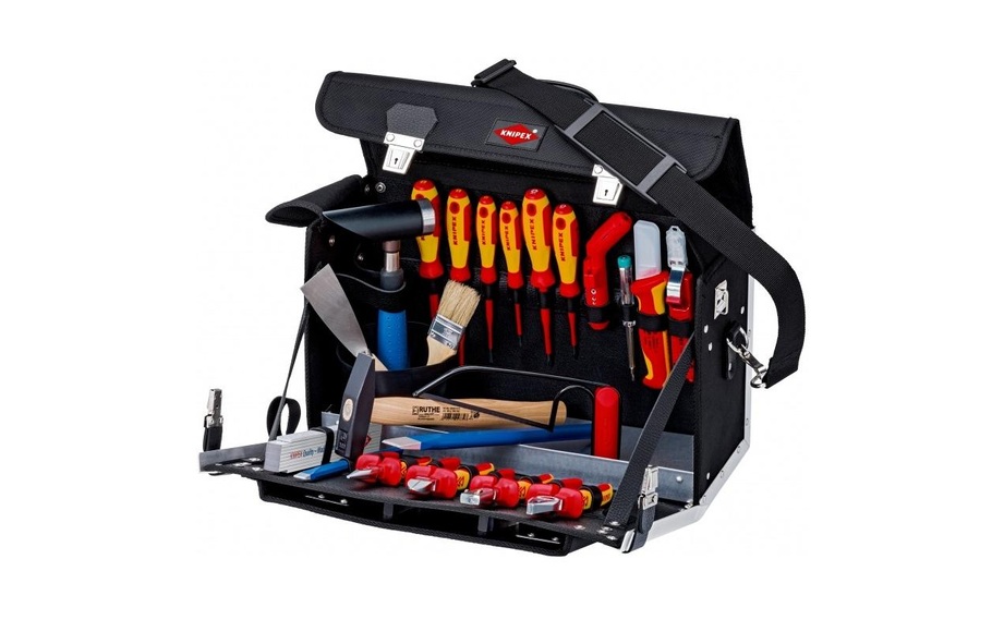 Knipex 00 21 02 EL Werkzeugtasche bestückt