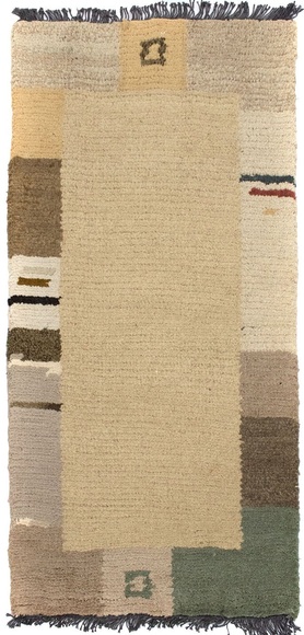 morgenland Wollteppich »Nepal Teppich handgeknüpft braun«, rechteckig, 18 mm Höhe, handgeknüpft