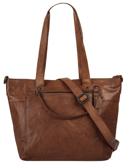 Spikes & Sparrow Shopper, (1 tlg.), echt Leder
