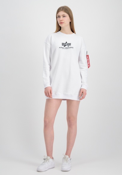Alpha Industries Sweater »ALPHA INDUSTRIES Women - Sweatshirts Basic Long Sweater OS Wmn«