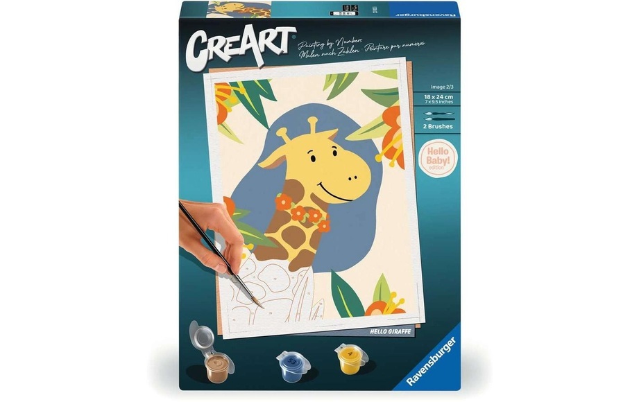 CreArt - Hello Giraffe, Malen
