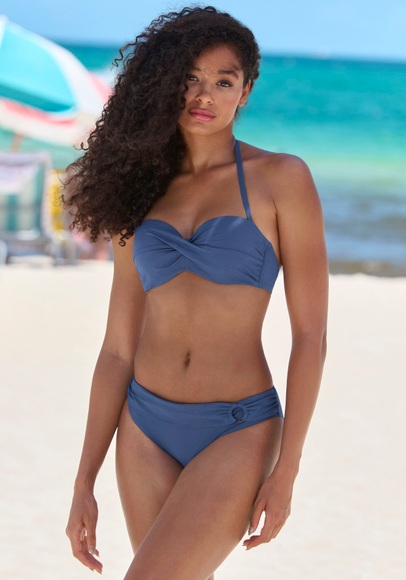 s.Oliver Bügel-Bandeau-Bikini-Top »Rome«, in Wickeloptik