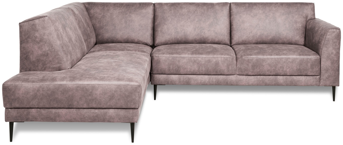 Places of Style Ecksofa »Oshawa«, mit festen Sitz- und Rückenkissen