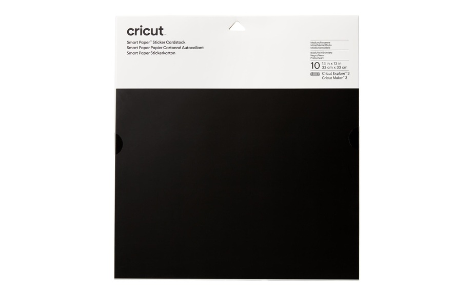 Cricut Smart Paper? Farbkarton Schnittbreite 30.5 cm Schwarz
