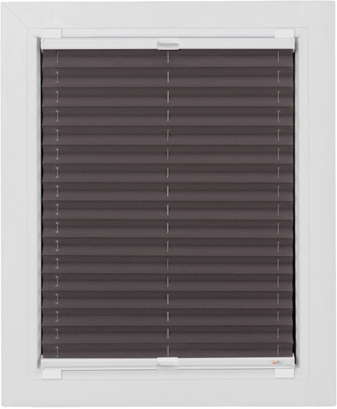 sunlines Klebe-Plissee »One Size Style Crepe«, blickdicht, ohne Bohren, verspannt