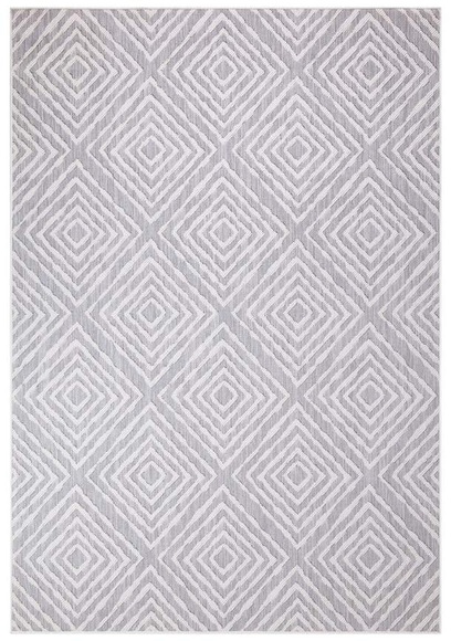 Carpet City Teppich »Outdoor«, rechteckig, 5 mm Höhe, Wetterfest & UV-beständig, für Balkon, Terrasse, Wintergarten, Flachgewebe, auch in quadratischer Form erhältlich