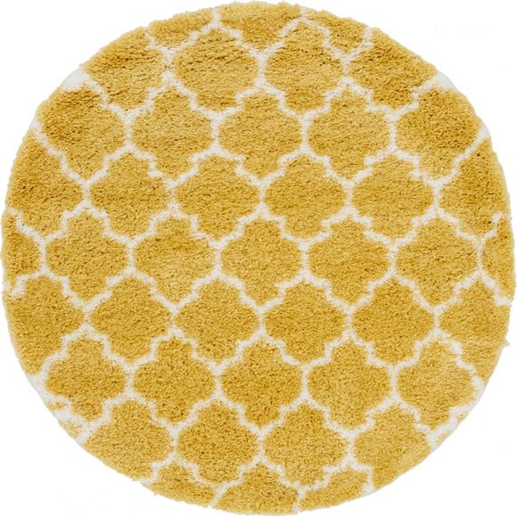 Myflair Möbel & Accessoires Teppich »Temara Shag«, rund, 51 mm Höhe