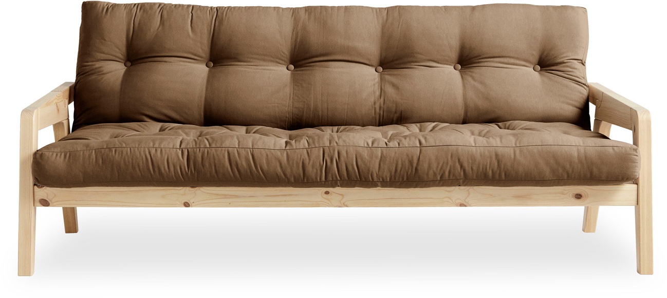 Karup Design Schlafsofa GRAB Gestell und Stofffarbe auswählbar