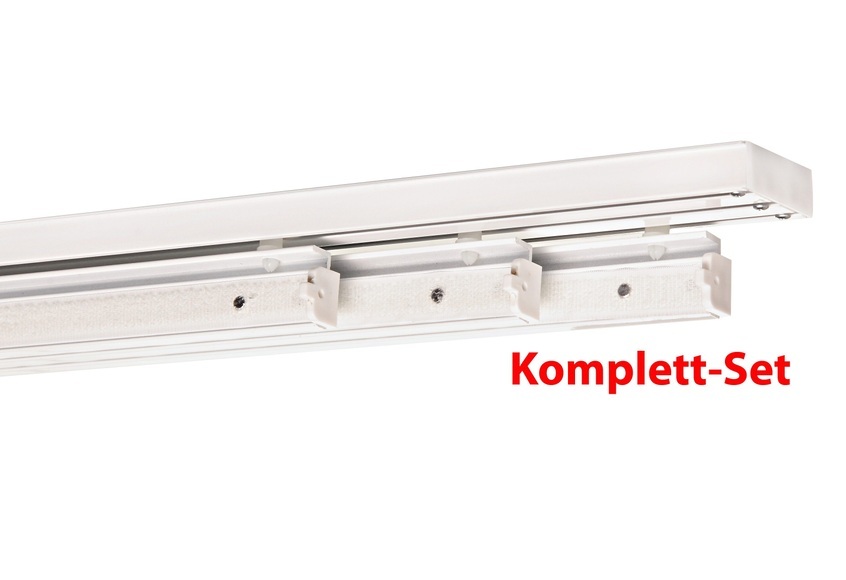 Gardinenschiene, indeko, Fixmass, Komplett-Set