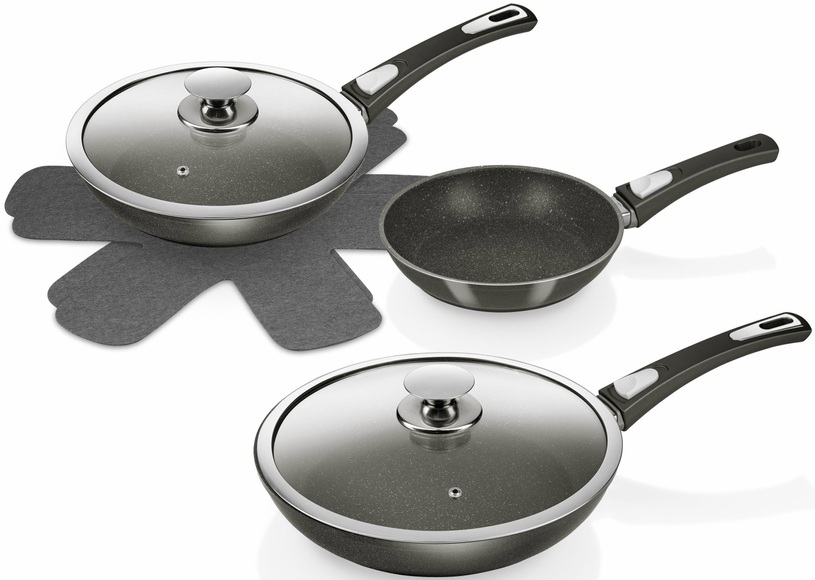 Genius Diamant Edition Pfannen-Set, 7 Teile, Induktion
