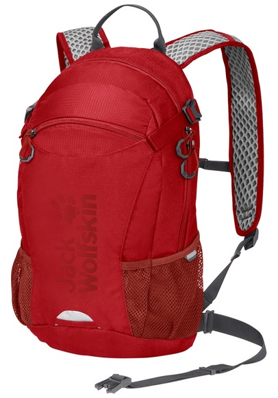 Jack Wolfskin Nachhaltiger Fahrradrucksack Velocity 12 one size rot adrenaline red