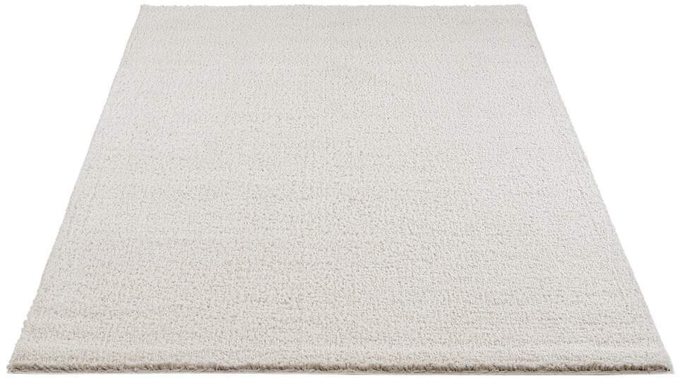 Carpet City Hochflor-Teppich »Plainy«, rechteckig, 30 mm Höhe, Polyester, Langflor Uni Rosé, Wohnzimmer