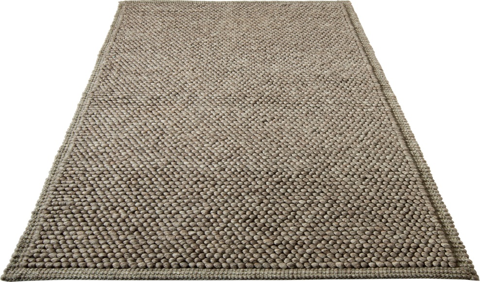 Wollteppich, »Seebu Loop«, Home affaire, rechteckig, Höhe 10 mm, handgewebt