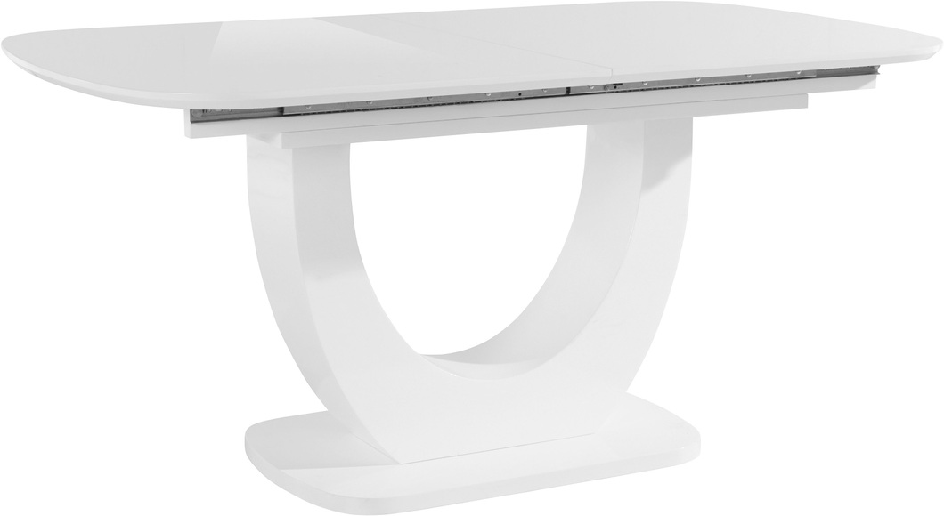 INOSIGN Esstisch »Nia«, inklusive einer Einlegeplatte, mit einer Hochglanz-Optik, Breite 160-200 cm
