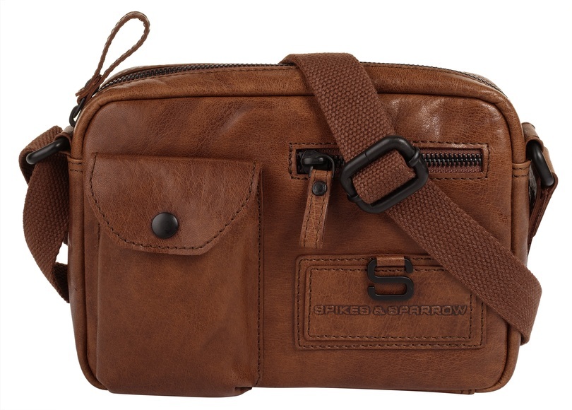 Spikes & Sparrow Umhängetasche »CROSS BODY«, echt Leder