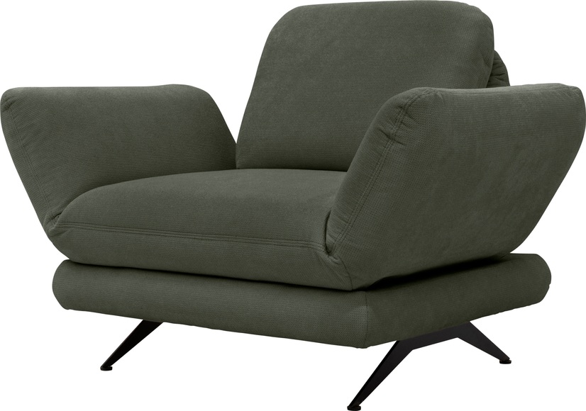 Places of Style Sessel »Saletto«, modernes Design, incl. Armlehnenfunktion, wahlweise auch mit Rückenverstellung