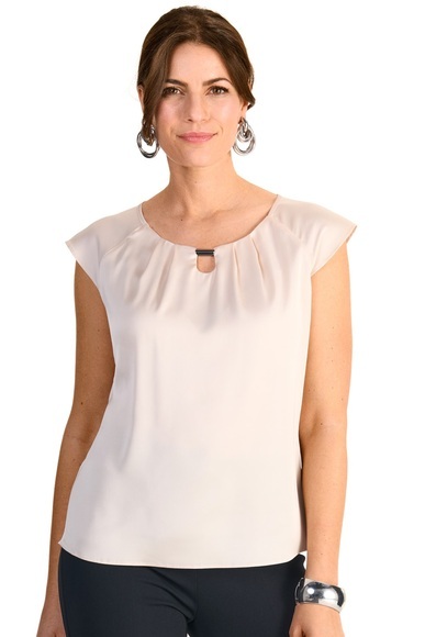 HERMANN LANGE Collection Shirttop, mit Detail am Ausschnitt