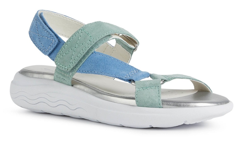 Geox Sandale »D SPHERICA EC5«, mit Klettverschluss an der Ferse