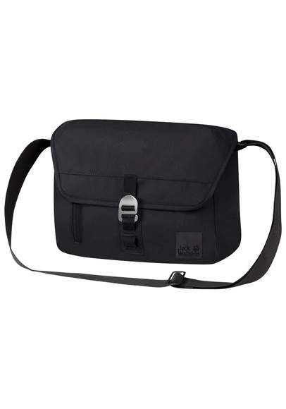 Jack Wolfskin Umhängetasche aus recyceltem Material Mary one size schwarz ultra black