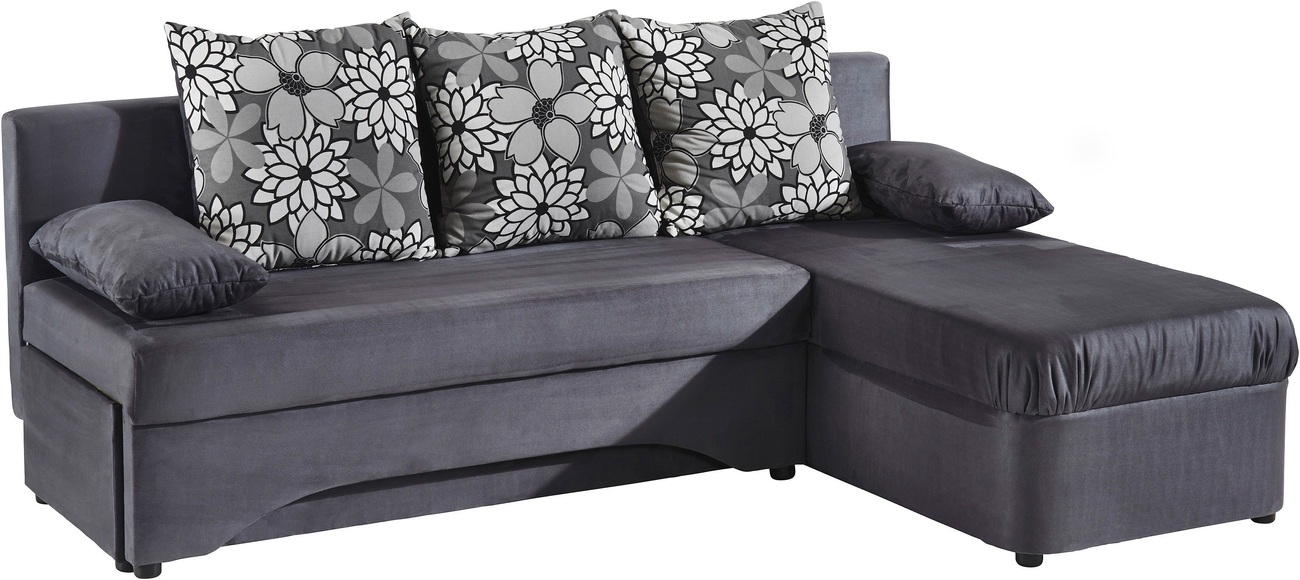 INOSIGN Ecksofa, mit Bettfunktion