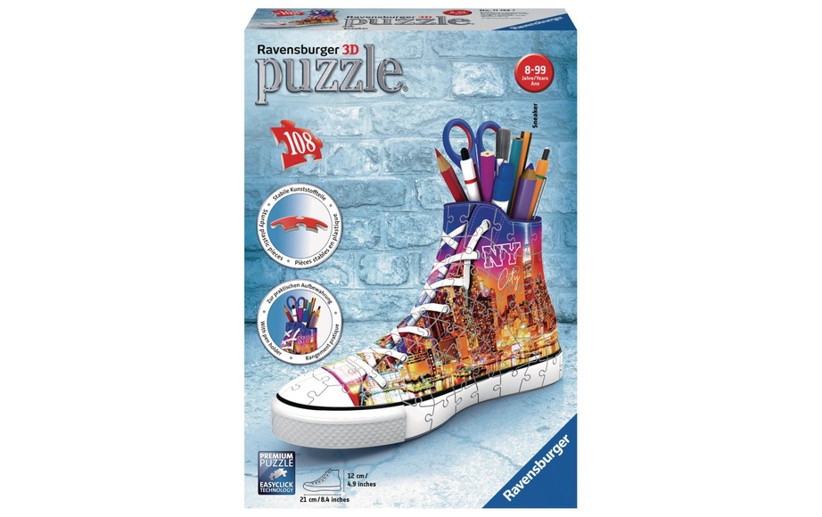 Ravensburger 3D Sonderformen Sneaker Skyline