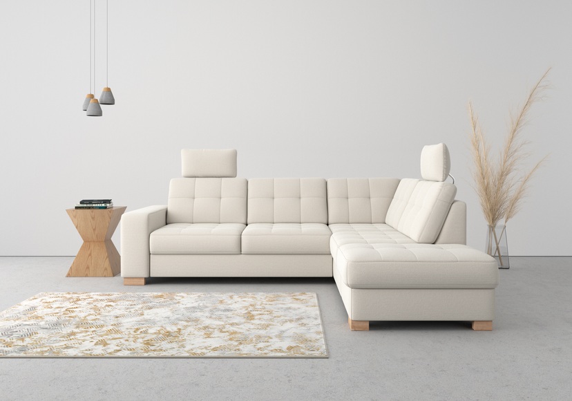 sit&more Ecksofa, wahlweise mit Bettfunktion und Bettkasten