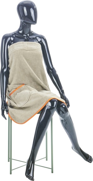 done.® Sarong »Kuuma«, Mit Klettverschluss und Reissverschluss-Tasche