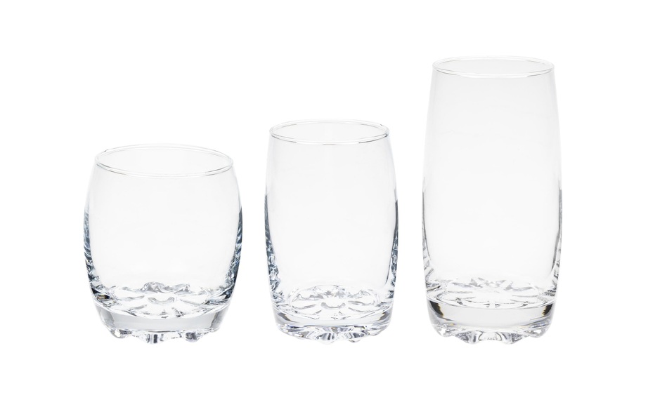 Glas-Set EXPERIENCE Glas Durchsichtig 18