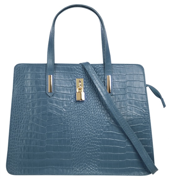 Cluty Henkeltasche, (1 tlg.), echt Leder, Made in Italy