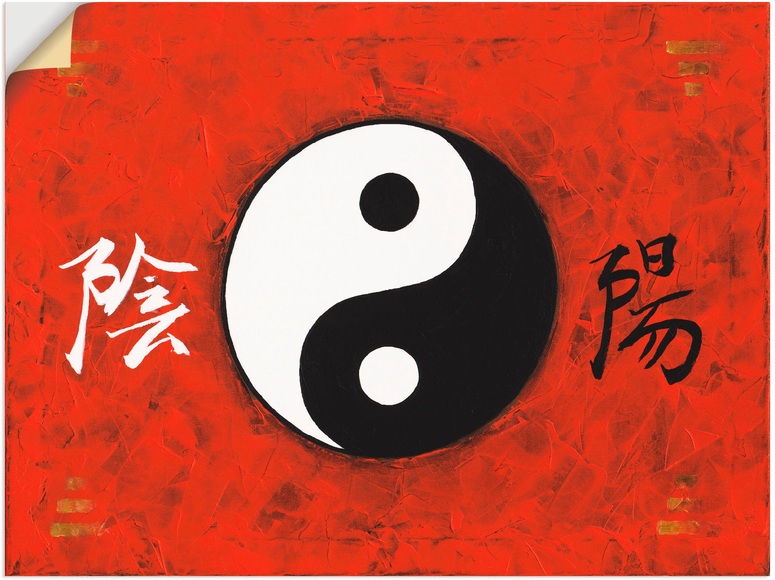 Artland Wandbild »Yin & Yang«