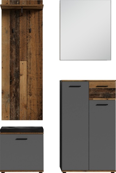 Homexperts Garderoben-Set »Justus« (Set, 4-tlg)