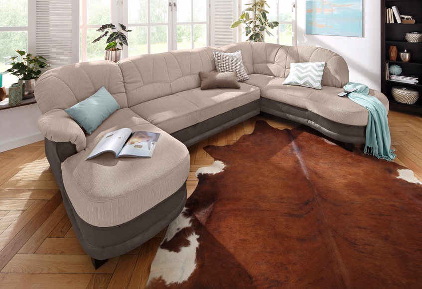 Home affaire Wohnlandschaft »Camelita«, wahlweise mit Bettfunktion