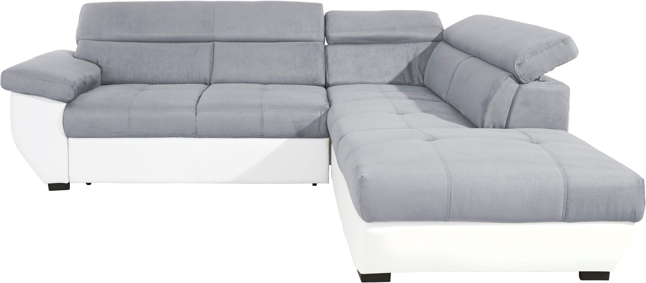 COTTA Ecksofa, inklusive Kopfteilverstellung, wahlweise mit Bettfunktion + Bettkasten