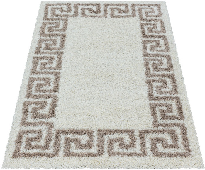 Ayyildiz Teppiche Hochflor-Teppich »HERA 3301«, rechteckig, 50 mm Höhe, Wohnzimmer