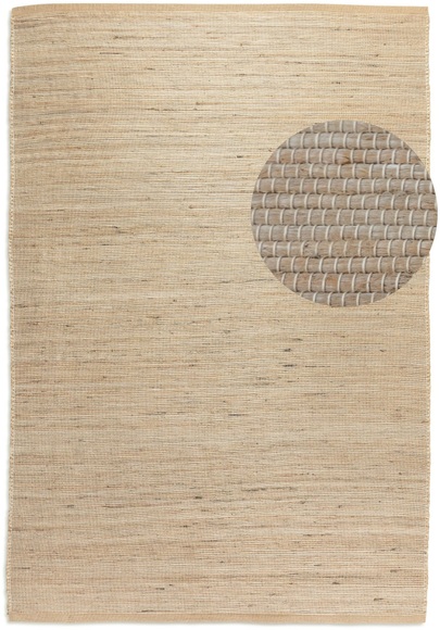 HANSE Home Teppich »Dhaka«, rechteckig, Handgewebt, Jute, Wolle, Natur, Wohnzimmer, Flur, Klassisch, Boho