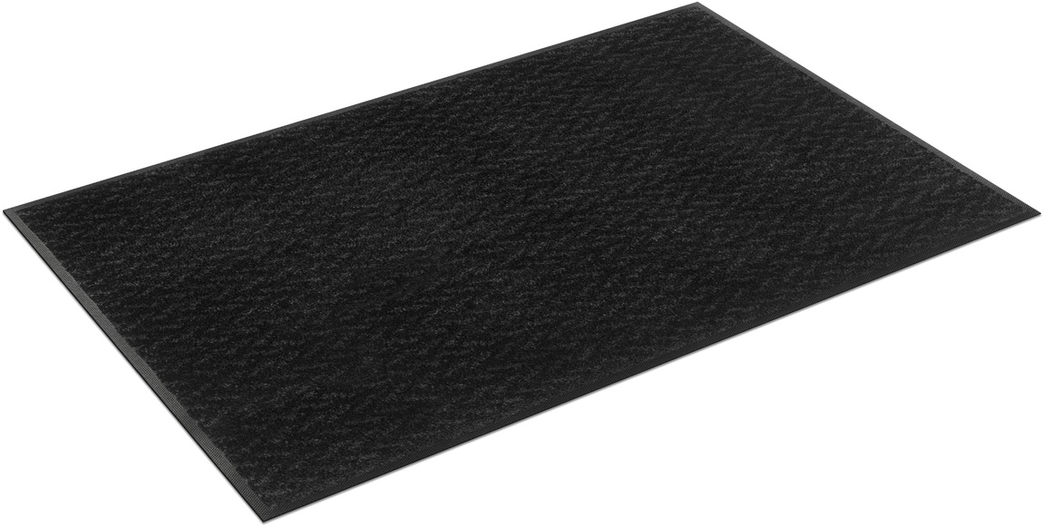 wash+dry by Kleen-Tex Teppich »Duo Charcoal«, rechteckig, 9 mm Höhe, rutschhemmend, In- und Outdoor geeignet, waschbar