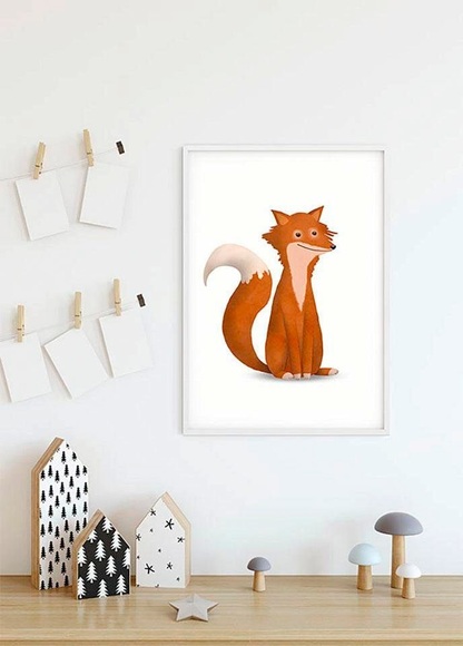 Komar Poster »Cute Animal Fox«
