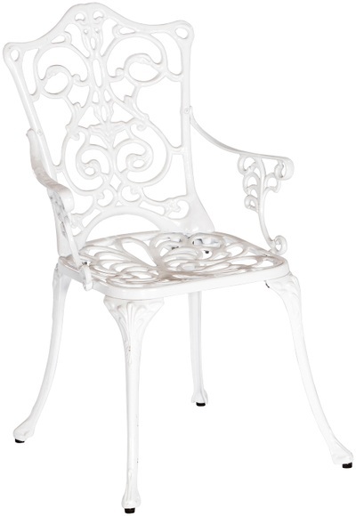 MERXX Gartensessel »Lugano«, Aluminium, weiss