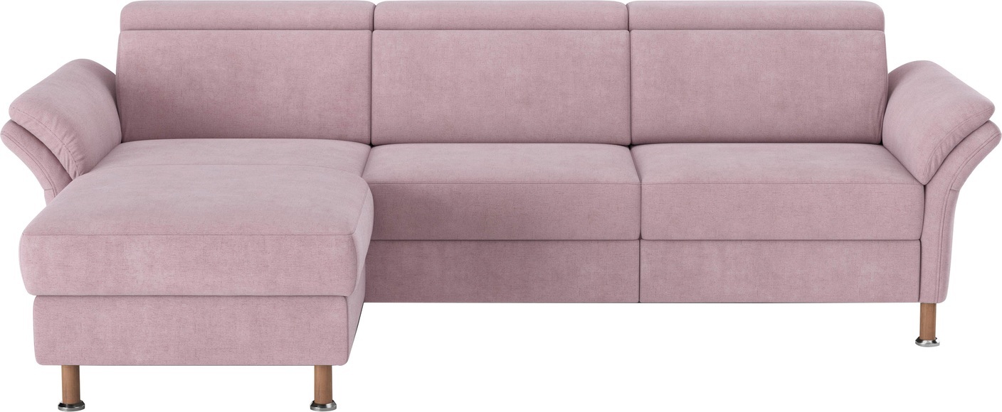 Home affaire Ecksofa »Calypso L-Form« mit motorischen Funktionen im Sofa und Recamiere