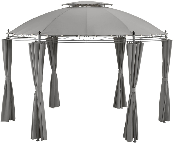 KONIFERA Pavillon »Tino«, (Set), BxT: 350 x 350 cm