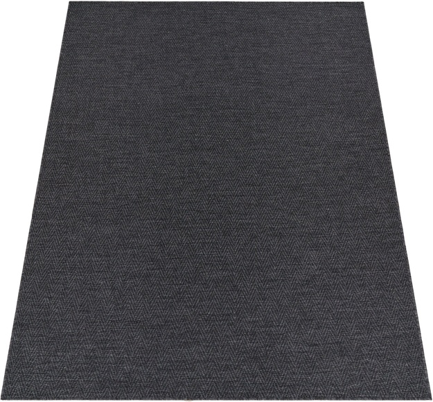 Paco Home Teppich »Luca 421«, rechteckig, Flachgewebe, meliert, geometrisch, In- und Outdoor geeignet