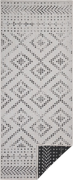 freundin Home Collection Teppich »Olympia«, rechteckig, 5 mm Höhe, In-und Outdoor geeignet, Wohnzimmer, Balkon, Terrasse, Garten, Strapazierfähig und pflegeleicht, Flachgewebe