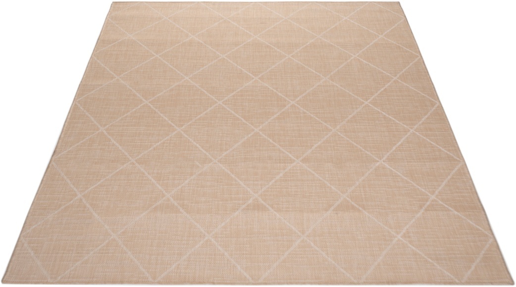 Guido Maria Kretschmer Home&Living Teppich »Florenz«, rechteckig, 3 mm Höhe, In-und Outdoor geeignet,Wetterfest & UV-beständig, für Balkon, Terrasse und Wintergarten, besonders flach, auch für Küche oder Esszimmer und Wohnzimmer geeignet